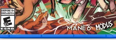 Them's Fightin' Herds, the ESRB box on its front
