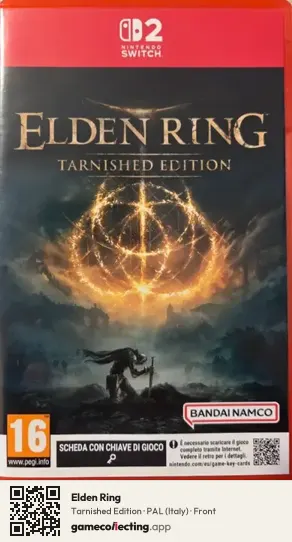 Elden Ring Nintendo Switch 2, Italy box front