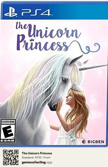 The Unicorn Princess PlayStation 4, NTSC box front
