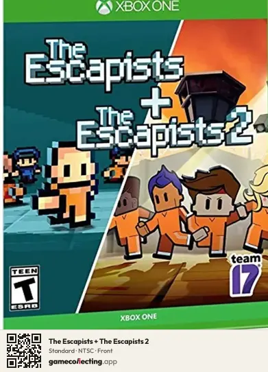The Escapists + The Escapists 2 Xbox One, NTSC box front
