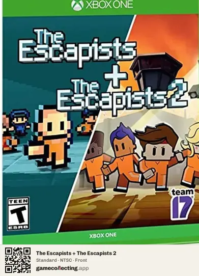 The Escapists + The Escapists 2 Xbox One, NTSC box front