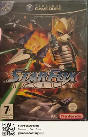 Star Fox Assault Nintendo GameCube, PAL box front