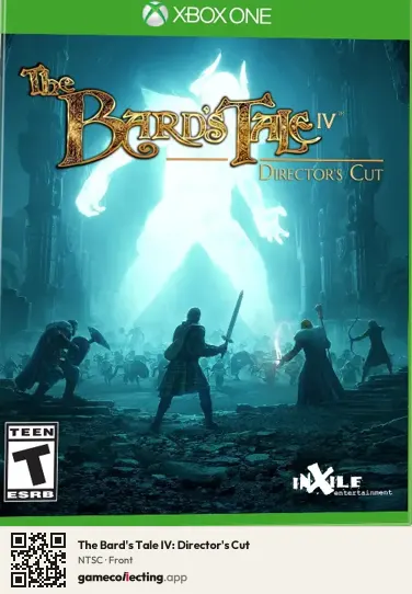 The Bard's Tale IV: Director's Cut Xbox One, NTSC box front