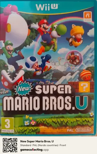 New Super Mario Bros. U Nintendo Wii U, Nordic countries box front
