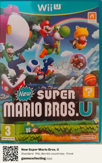 New Super Mario Bros. U Nintendo Wii U, Nordic countries box front