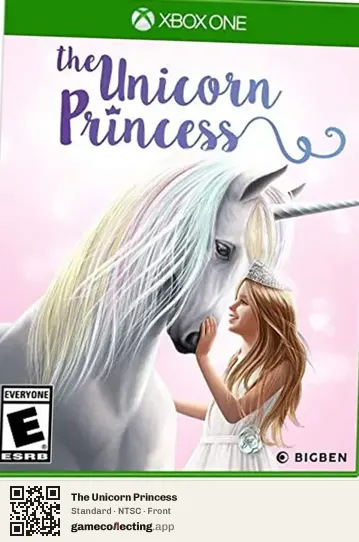 The Unicorn Princess Xbox One, NTSC box front