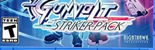 Azure Striker Gunvolt: Striker Pack, the ESRB box on its front