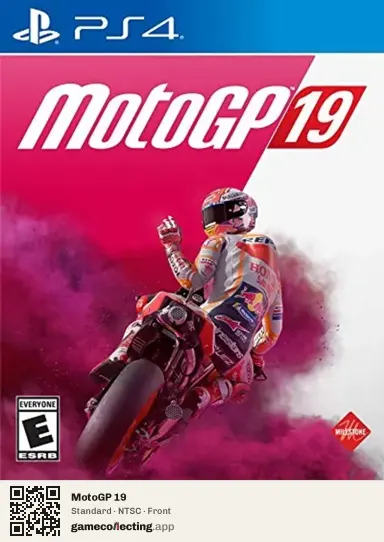 MotoGP 19 PlayStation 4, NTSC box front