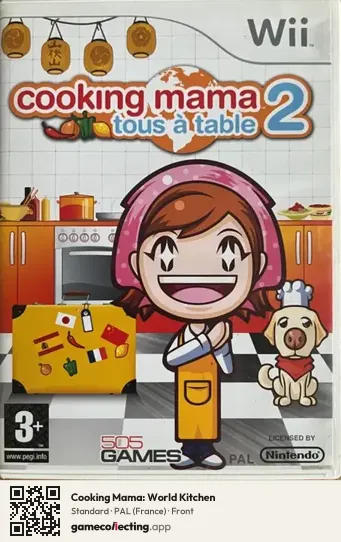 Cooking Mama: World Kitchen Nintendo Wii, France box front