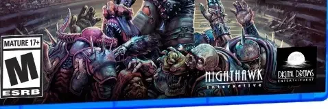 Mutant Football League, the ESRB box on its front