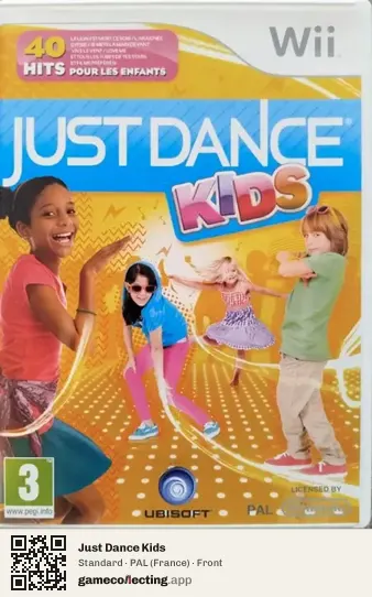 Just Dance Kids Nintendo Wii, France box front