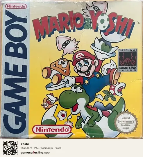 Yoshi Game Boy, Germany box front