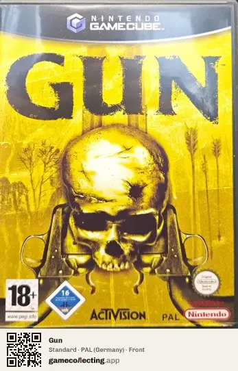 Gun Nintendo GameCube, Germany box front