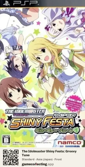 The Idolmaster Shiny Festa: Groovy Tune PlayStation Portable, Asia box front