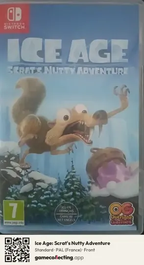 Ice Age: Scrat's Nutty Adventure Nintendo Switch, France box front