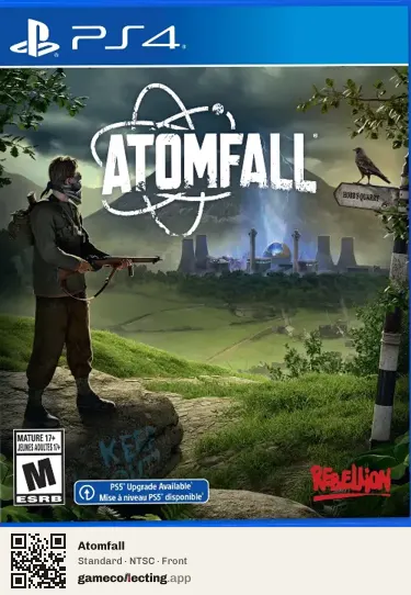 Atomfall PlayStation 4, NTSC box front