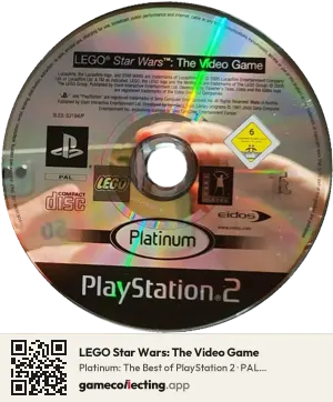 LEGO Star Wars: The Video Game PlayStation 2, PAL disc