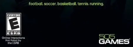 Adidas miCoach, the ESRB box on its front