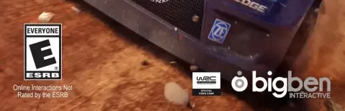 WRC 5, the ESRB box on its front