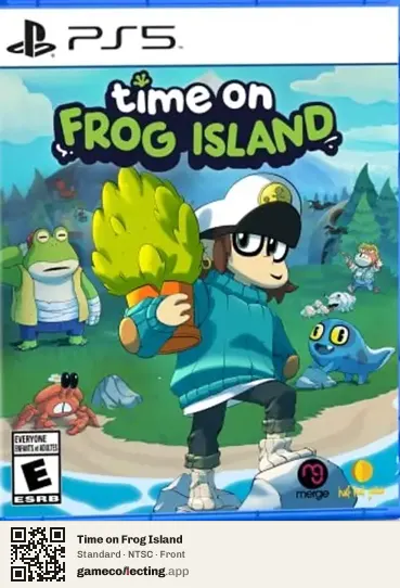 Time on Frog Island PlayStation 5, NTSC box front