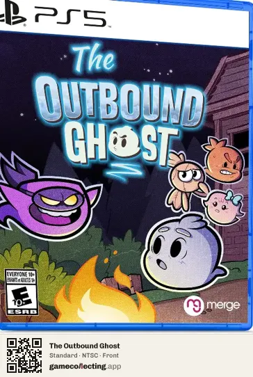The Outbound Ghost PlayStation 5, NTSC box front