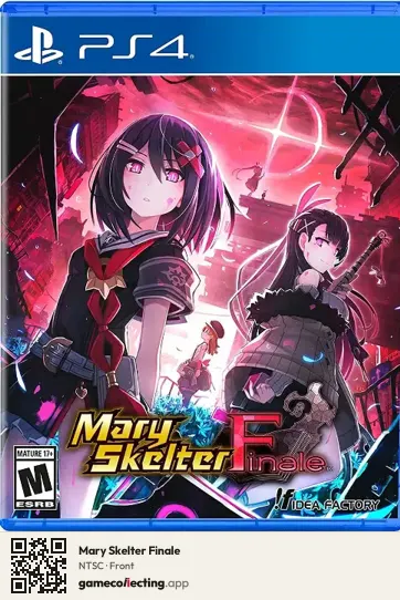 Mary Skelter Finale PlayStation 4, NTSC box front