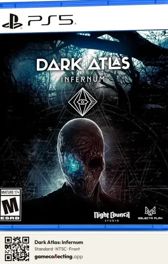 Dark Atlas: Infernum PlayStation 5, NTSC box front