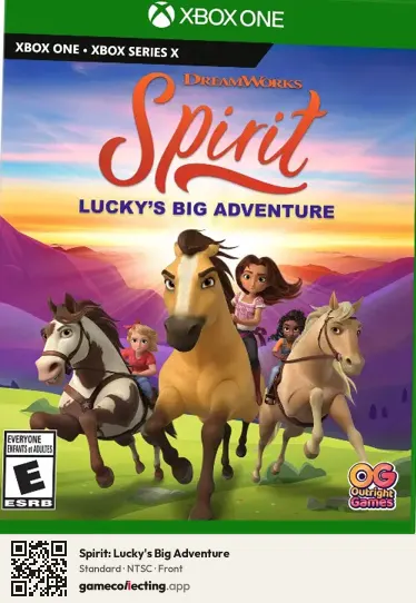 Spirit: Lucky's Big Adventure Xbox One, NTSC box front