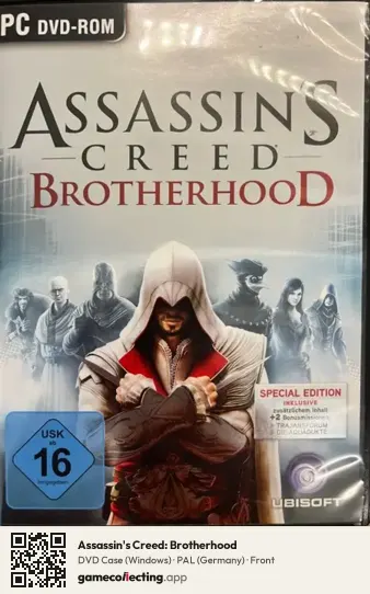 Assassin's Creed: Brotherhood Computer, Germany box front