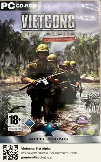 Vietcong: Fist Alpha Computer, Germany box front