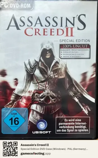 Assassin's Creed II Computer, Germany box front