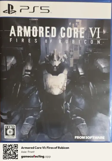 Armored Core VI: Fires of Rubicon PlayStation 5, Asia box front