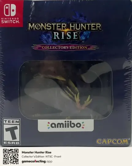 Monster Hunter Rise Nintendo Switch, NTSC box front