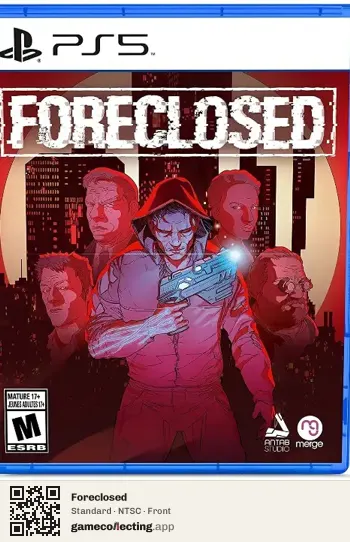 Foreclosed PlayStation 5, NTSC box front