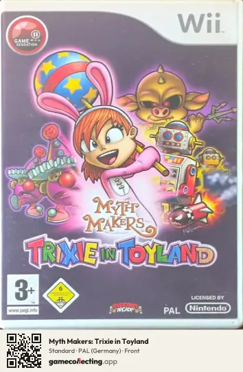 Myth Makers: Trixie in Toyland Nintendo Wii, Germany box front