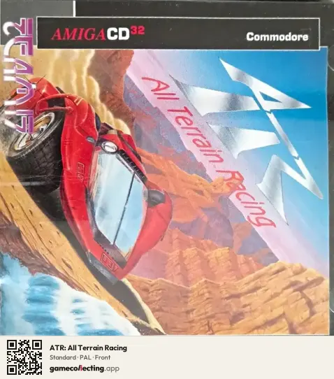 ATR: All Terrain Racing Amiga CD32, PAL box front