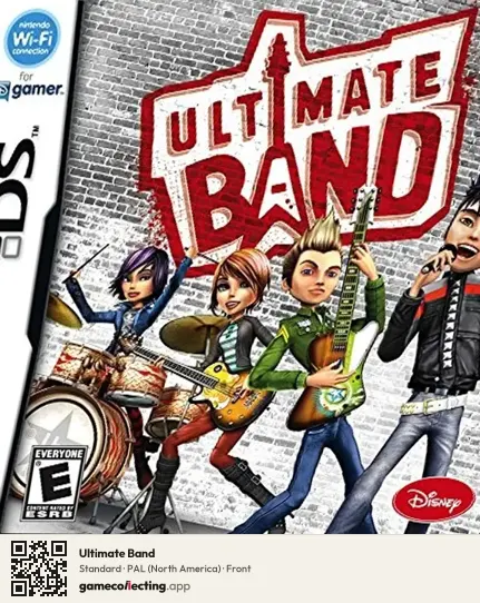 Ultimate Band Nintendo DS, North America box front