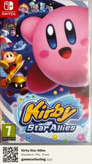 Kirby Star Allies Nintendo Switch, PAL box front
