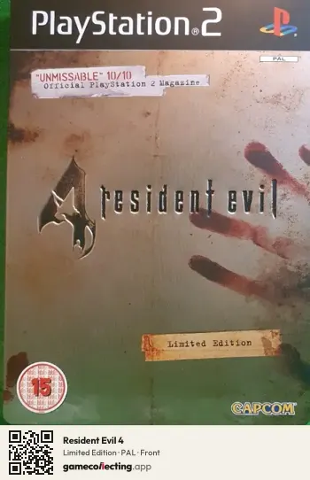 Resident Evil 4 PlayStation 2, PAL box front