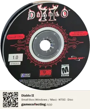Diablo II Computer, NTSC disc