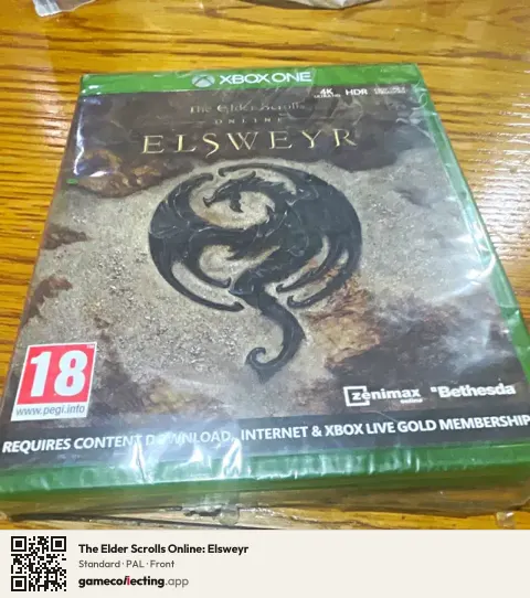 The Elder Scrolls Online: Elsweyr Xbox One, PAL box front