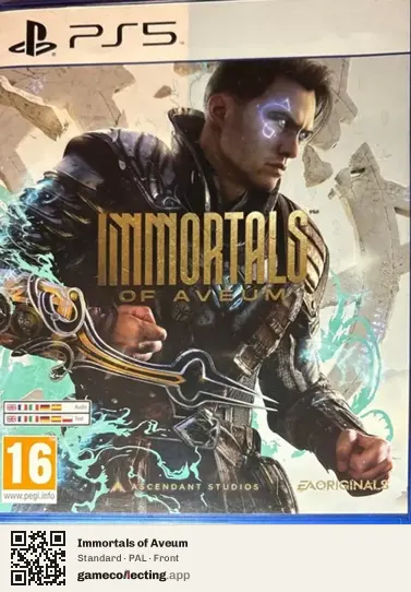 Immortals of Aveum PlayStation 5, PAL box front