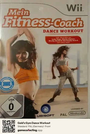Gold's Gym Dance Workout Nintendo Wii, Germany box front