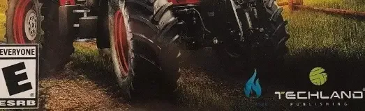 Pure Farming 2018, the ESRB box on its front