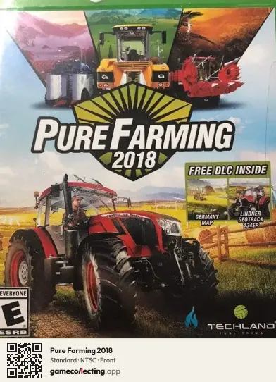 Pure Farming 2018 Xbox One, NTSC box front