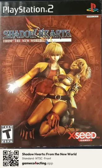 Shadow Hearts: From the New World PlayStation 2, NTSC box front