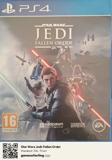 Star Wars Jedi: Fallen Order PlayStation 4, PAL box front