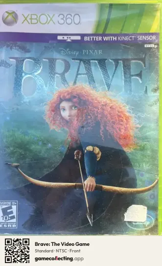 Brave: The Video Game Xbox 360, NTSC box front