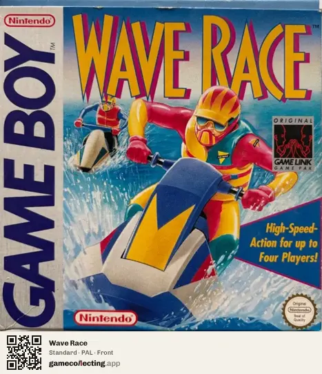 Wave Race Game Boy, PAL box front