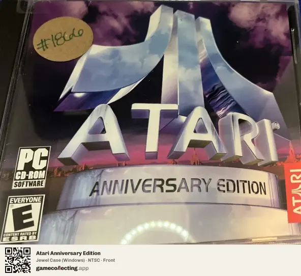 Atari Anniversary Edition Computer, NTSC box front